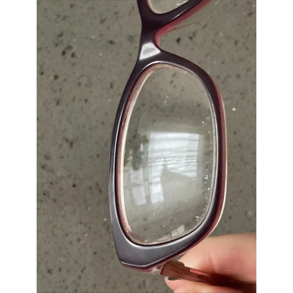 Disney Kids Eyeglasses Frames ONLY 3E 1443 Purple Pink Glitter Sparkle 48-13-130